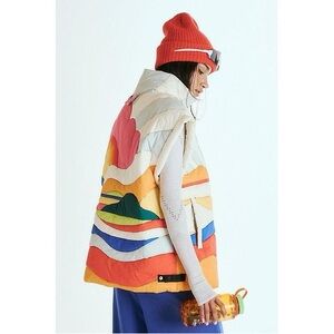 Free People In A Bubble Conversational Quilted Vest